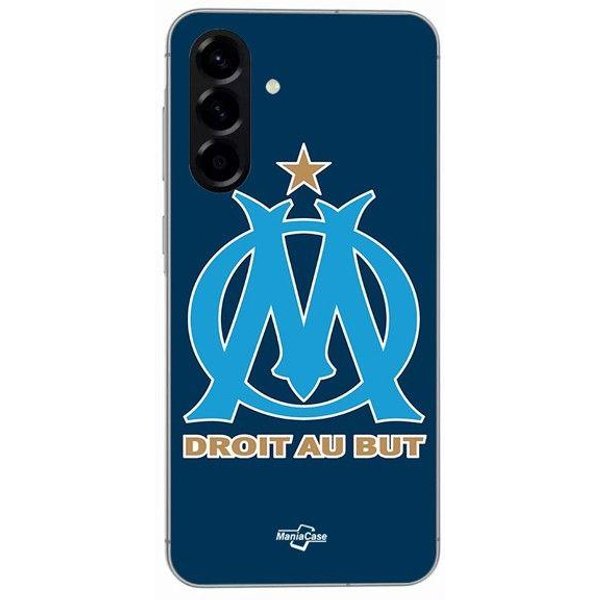 Funda - Maniacase - Samsung Galaxy A26 - Silicona - Flexible - Logo Om Olympique De Marseille-image