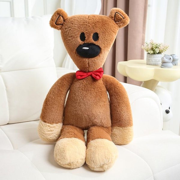 Peluche Grande De Oso Mr. Bean Dibujos Animados De Comedia PelíCula Animal MuñEco Almohada Relleno Para Bebé Almohada DecoracióN De HabitacióN Suave Regalos Para NiñOs 60Cm-image