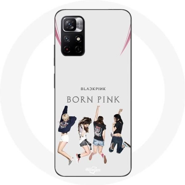 Funda - Blackpink - Redmi Note 11 5G - Flexible - Kpop - Negra Negro-image