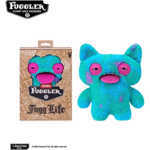 Oryginalne Fuggler Zabawki Pluszowe ŚMieszne Brzydkie Potwory Fugglers Koty Z Ulicy Potwory Z ZęBami Pluszowe Lalki-image
