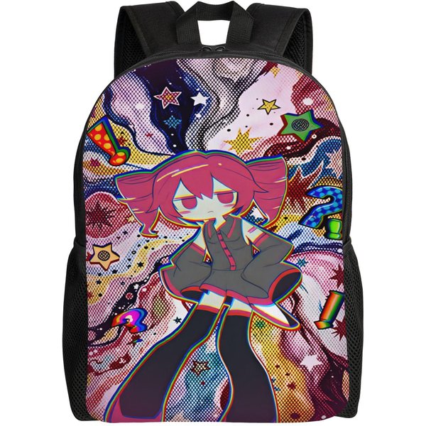 Plecak Z Postacią Kasane Teto Nowoczesne Plecaki Unisex Turystyczny WytrzymałY Plecaki Do SzkołY śRedniej Wysokiej JakośCi Plecak (As The Picture,As Picture)-image