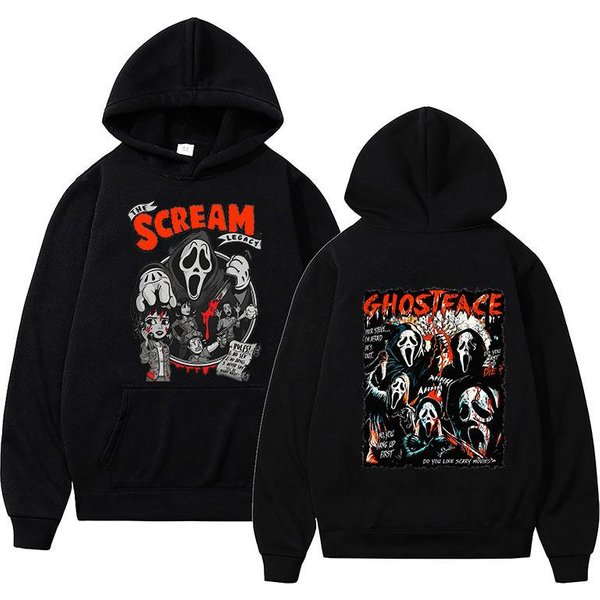 Bluza Z Kapturem Scream VI Ghostface S Czarny-image
