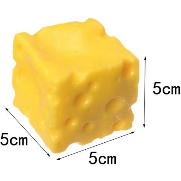 14 Estilos Juguetes Squishy Pan/Mantequilla/Queso/Frutas Juguetes Fidget Rebote Lento Alivio De La Ansiedad Juguetes De DescompresióN Pelota AntiestréS Regalos-image