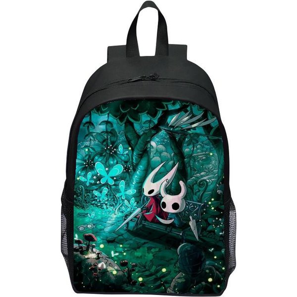 Mochila Infantil De 16 Pulgadas Hollow Knight Mochila De Escuela Primaria Para NiñOs Y NiñAs Mochilas-image
