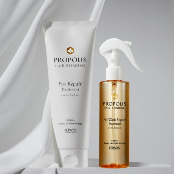 Kerasys Tratamiento Reparador Propolis Hair Bonding Pro 250Ml, Tratamiento Reparador Sin Aclarado 200Ml 200Ml+250Ml-image