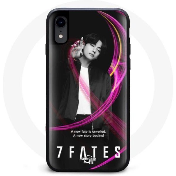 Coque Pour Iphone XR Bangtan Sonyeondan 7 Fates Chakho Avec BTS V Concept Photo-image