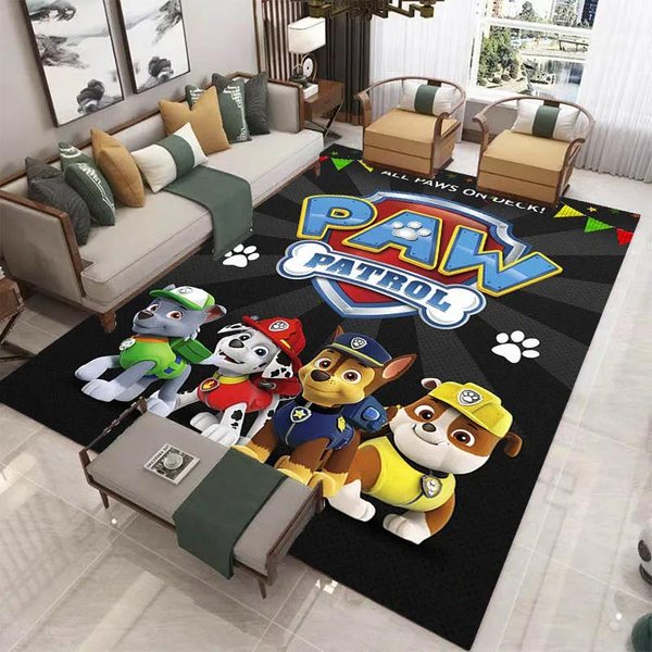 Dywan Z Nadrukiem KreskóWki P-Patrol 3D Dywan Do Salonu Sypialni Dywan AntypośLizgowy Dekoracja Domu Sypialni Dywanik Prezent Urodzinowy 80X120Cm-image