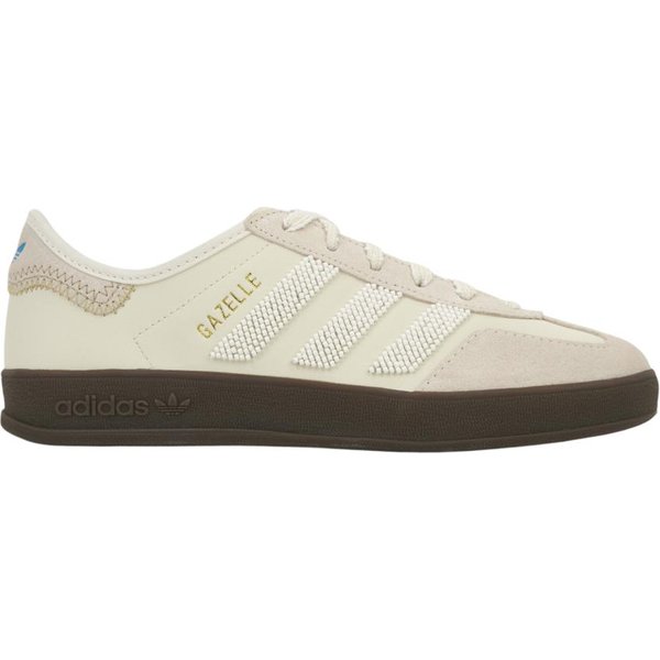Clot X Adidas Gazelle Indoor Blanco Roto Zapatillas Unisex Crema Calzado-Blanco Goma IH3719 38 Gray-image