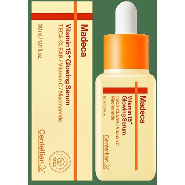 AutéNtico Centellian24 Madeca Vitamina 15 SéRum Iluminador 30Ml – Resplandor Y Brillo Saludable K...-image