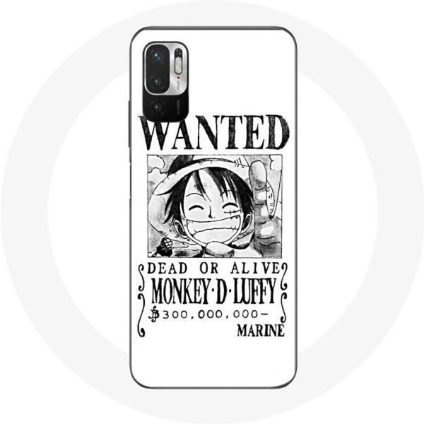 Funda - Xiaomi - Redmi Note 10 5G - Flexible - Manga One Piece - Blanca Blanco-image