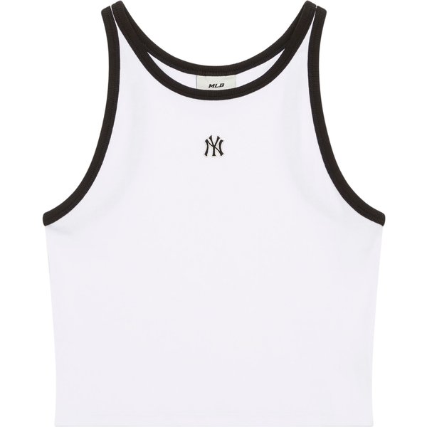 MLB Ss24 Seria Podstawowe Logo New York Yankees Blok KoloróW Dekolt OkrąGłY Bez RęKawóW Kamizelka Damskie Topy Off-White 3FTKB0443-50WHS M-image