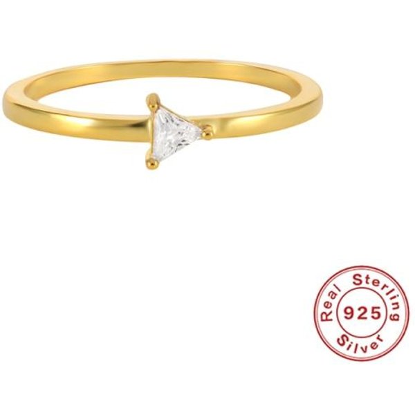 ObrąCzki śLubne Dla Kobiet Solidne Srebro 925 Proste Pojedyncze Fioletowe Cyrkonie SześCienne Temperament Drop Shipping BiżUteria PierśCionek 6 Beige-image