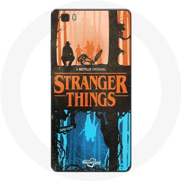 Funda Para Huawei P8 Lite Funda Stranger Things Friends-image