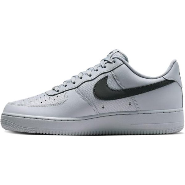 Nike Air Force 1 Wygodne Wszechstronne Buty Do Skateboardingu MęSkie Trampki Szare Czarne IR0952-002 39 Gray-image