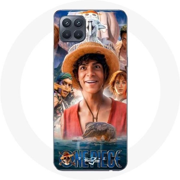 Funda - Maniacase - Oppo A93 - One Piece Luffy - Flexible - Negro - Mixta-image