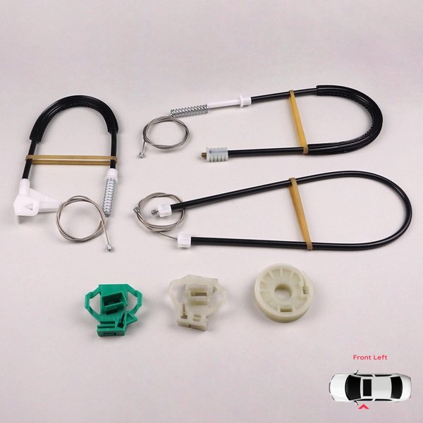 BWR442 Kit De ReparacióN De Elevalunas EléCtrico Puerta Delantera Izquierda Para Skoda Octavia MK1 1U 1996-2000 Pre-Facelift 1U0837461-image