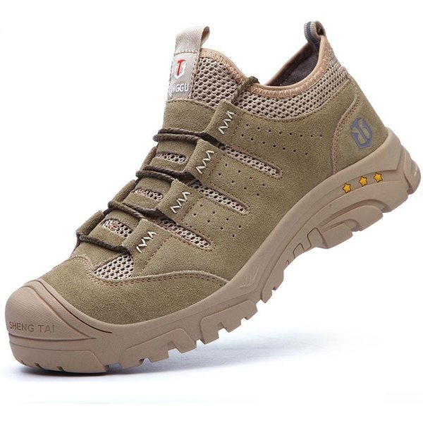 Zapatos De Trabajo Botas Para Hombre Y Mujer Botas De Seguridad Con Punta De Acero Zapatillas De Trabajo De Malla Transpirable Zapatos De Seguridad Antigolpes Zapatos De ConstruccióN Para Hombre 41-image