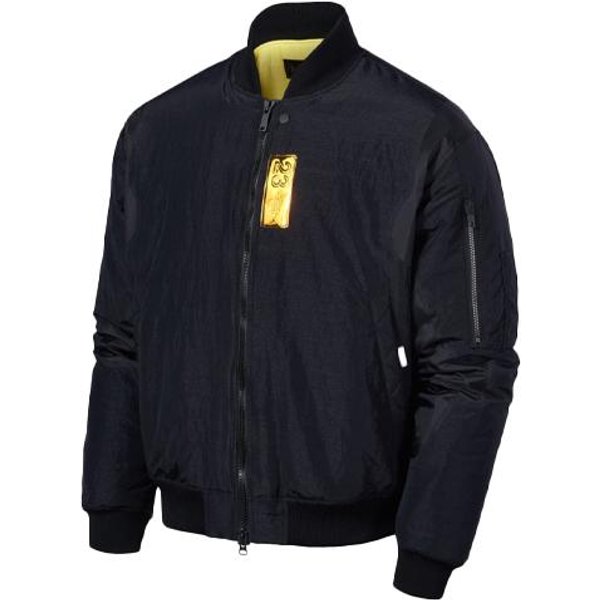 Chaquetas Jordan Para Hombre Cuello De BéIsbol Negro Piloto Moderado 3XL Black-image