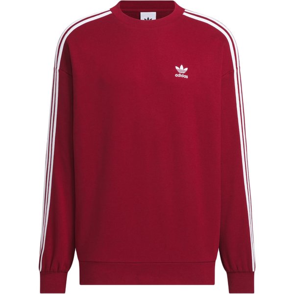 Sudadera Adidas Originals Adicolor Oversize Crew Para Hombre Escarlata 2XL Brown-image