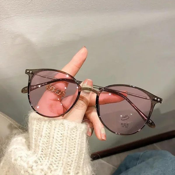 Damskie Okulary Fotochromowe Anty-Niebieskie śWiatłO Okulary PrzeciwsłOneczne Do KróTkowzrocznośCi Moc Od 0 Do -6 0 Inteligentne ZmieniająCe Kolor Na ZewnąTrz -3-image