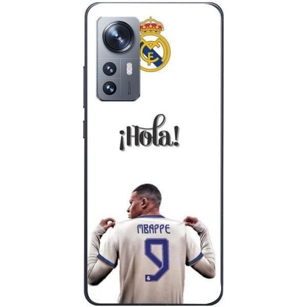 Coque Maniacase Pour Xiaomi 12 Kylian Mbappe Real Madrid 9 Hola-image