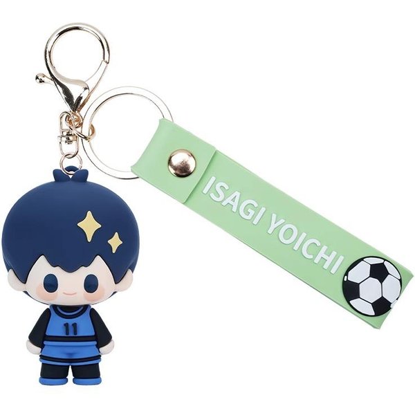 40Cm Azul PrisióN Bachira Meguru Isagi Yoichi Nagi Seishiro Mikage Reo Chigiri Hyoma Itoshi Rin MuñEco De Peluche Almohada Peluche 6.5Cm Pendant-image