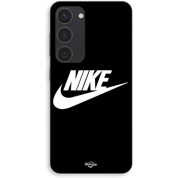 Funda Para Samsung Galaxy S23 Plus Logo Nike Blanco Negro Maniacase Negro-image
