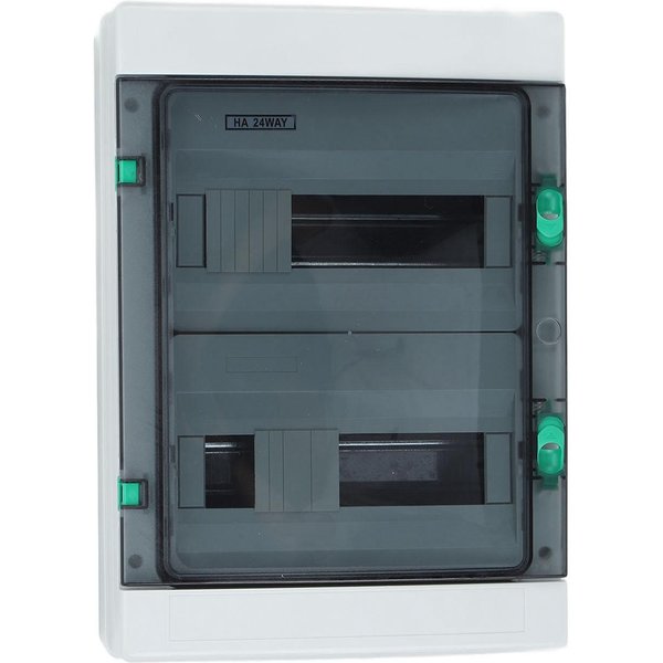 Caja De ProteccióN De DistribucióN De 24 VíAs Impermeable Carril DIN Caja De Conexiones De DistribucióN IP65 Para Interiores-image