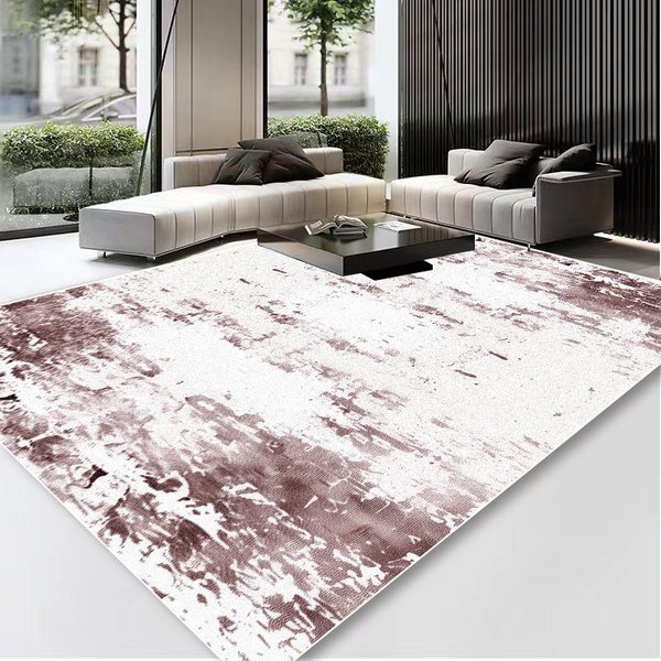 Skandynawski Dywan Abstrakcyjny ŁAtwy Do Czyszczenia Dekoracja Salonu Dom Mata PodłOgowa AntypośLizgowa Dywaniki Do Sypialni Dywanik WejśCiowy Zmywalny 60*90Cm-image