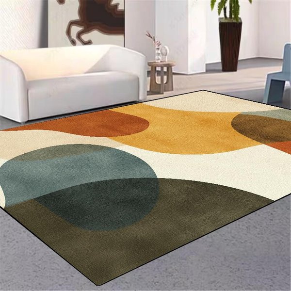 Nowoczesny Geometryczny Abstrakcyjny DużY Dywan Do Wystroju Salonu Dywanik W Strefie Sofy 80X160Cm(31X62In)-image