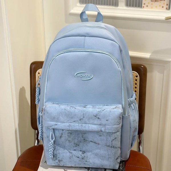 Nuevas Mochilas Escolares Para Estudiantes De Primaria NiñAs Estudiantes De Secundaria Bachillerato Mochila Con Letras-image