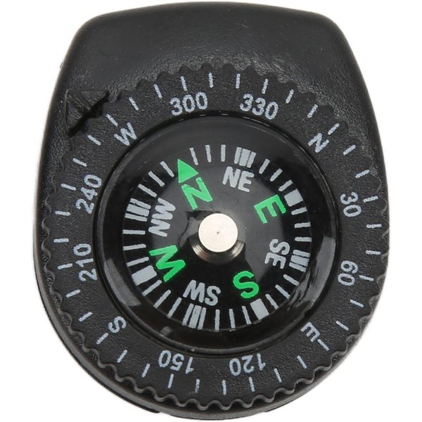 Mini Kompas Na Nadgarstek PrzenośNy Kompas Do Nurkowania Camping Emergency Survival Navigation Tool Black-image