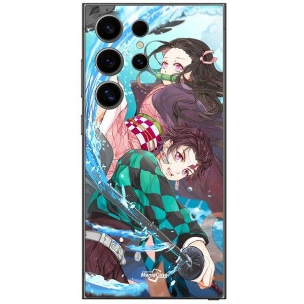 Funda Para Samsung Galaxy S25 Ultra Demon Slayer Tanjiro Kamado 8 Maniacase Negro-image