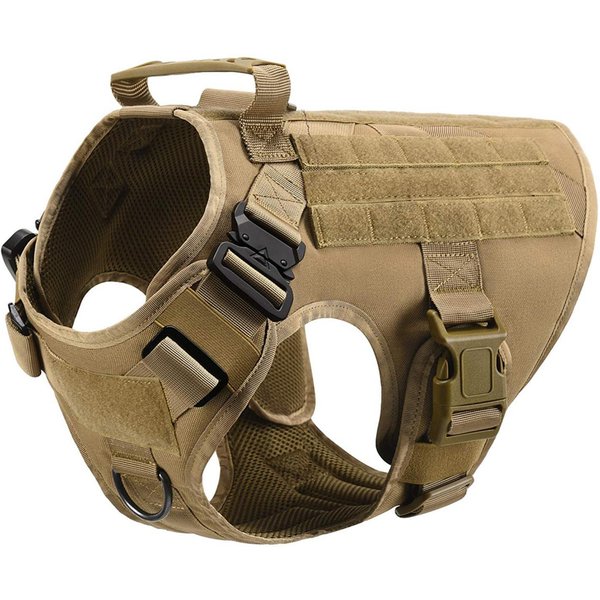 ArnéS Grande Para Perro Mascota Pastor AlemáN Malinois Chaleco De Entrenamiento Militar Arneses Medianos Para Perros Caza Para Perros Accesorios S-image