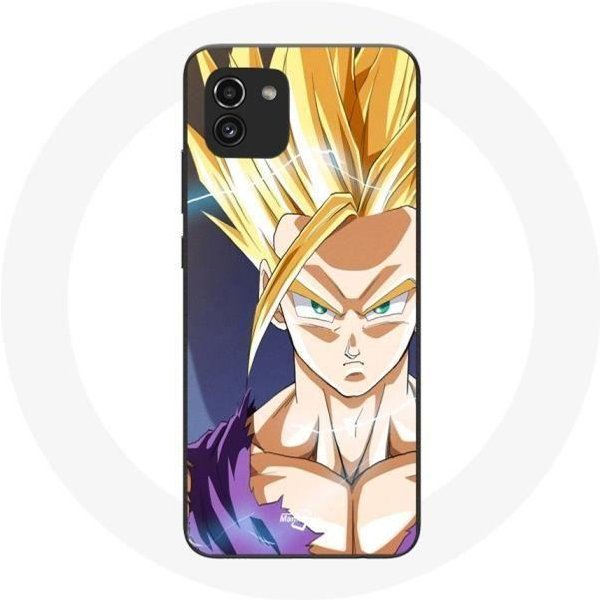 Coque Pour Samsung Galaxy A03 Manga Dragon Ball Sangoku Jaune Amarillo-image