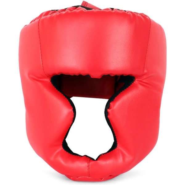 Casco De Kickboxing Para Adultos/NiñOs, Casco De Boxeo Para Entrenamiento De Mma, Sparring Y Artes Marciales L For Adults Rojo-image