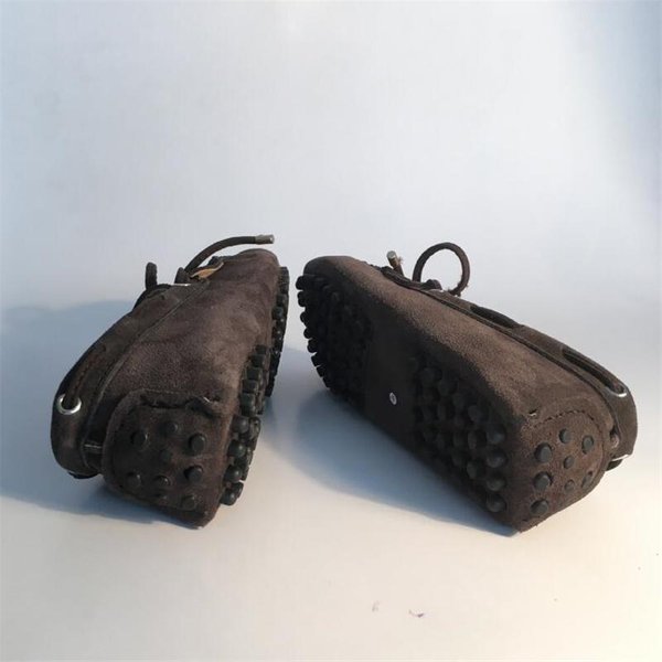 Damskie Baleriny 100% SkóRa Naturalna Damskie PłAskie Buty Casualowe Mokasyny Wsuwane Damskie Baleriny Mokasyny Dama Kokarda 39 Gray-image