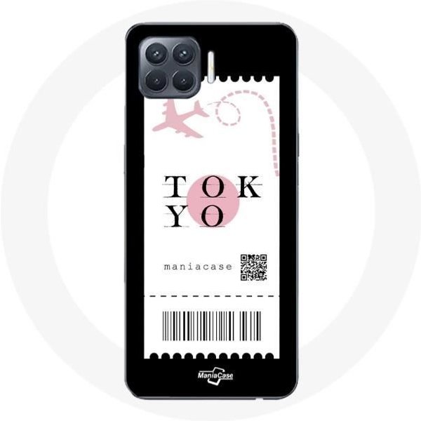 Funda Para Oppo A93 Billete De AvióN Tokio JapóN-image