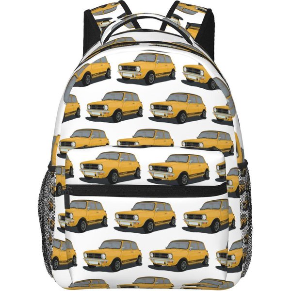 Mini Clubman Plecak Studencki Torba Szkolna Plecak Jednodniowy Na Piesze Wycieczki PodróżE Dla ChłOpcóW DziewcząT Modny Plecak Na KsiążKi Torby Na Ramię One Size Black-image