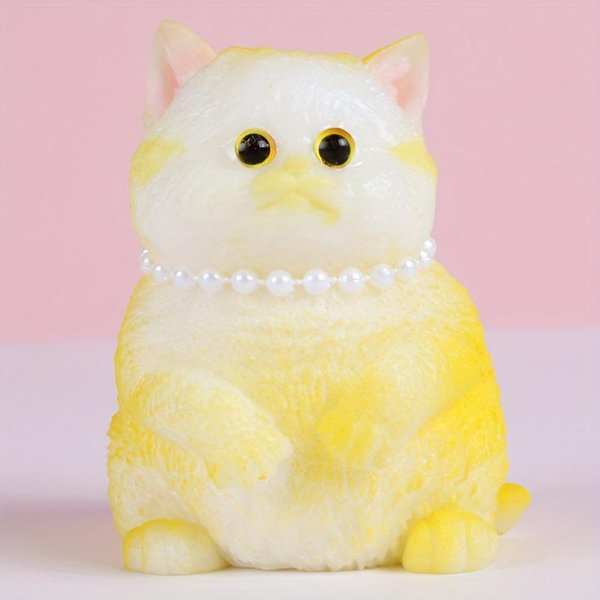 RęCznie Robione Urocze MałE Kotki Taba Squishy Zabawki Ozdoby Do Redukcji Stresu MięKkie Sensoryczne Zabawki Do ŚCiskania Fidget Dla DorosłYch Dzieci-image