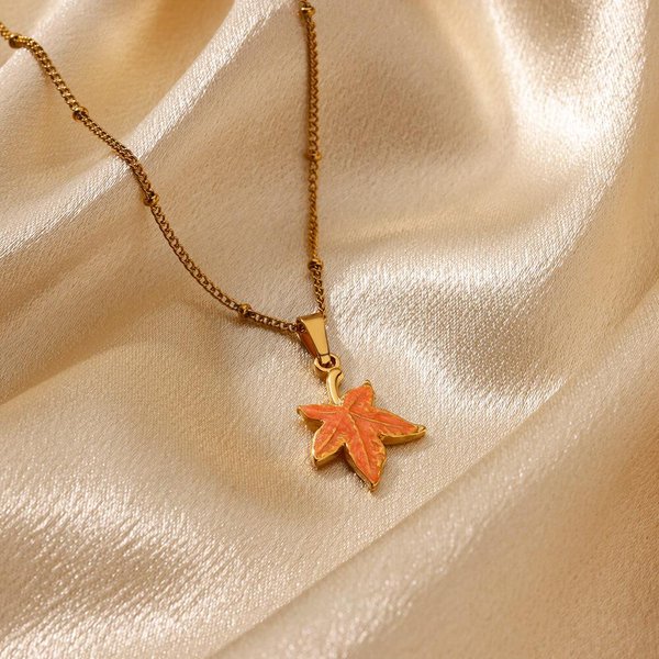 Collar Colgante De Estrella De Mar De Acero Inoxidable Para Mujer Color Dorado Encanto De Concha Cadena Para ClavíCula JoyeríA De Moda De Playa De Verano Regalo 45Cm Beige-image