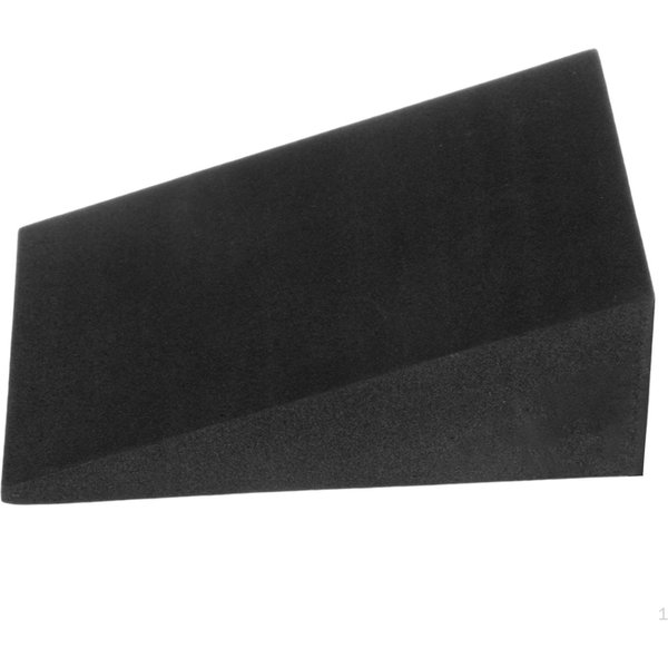 Bloque De CuñA Para Sentadillas, Espuma De Yoga, Antideslizante, Profesional, Eva, Tabla Inclinada Para Estiramiento De Pantorrillas Style A Black-image