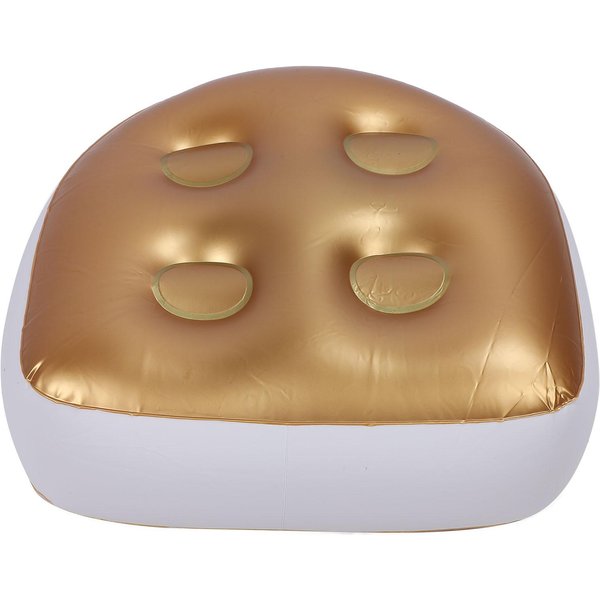 CojíN Inflable De Spa Alfombrilla Para Jacuzzi Resistente Al Agua Almohada De Respaldo Para BañEras Spas Piscinas Oro-image