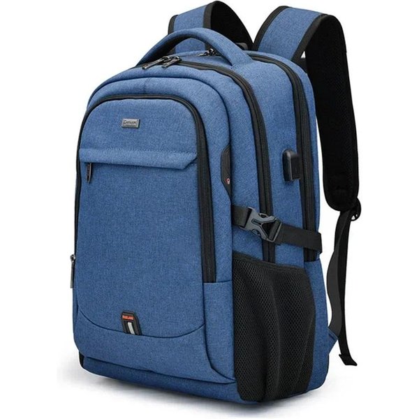 MęSki Plecak PodróżNy Na Laptopa 17,3 Cala O DużEj PojemnośCi, Odporny Na ZużYcie, Oxford, Torba Biznesowa 17 Inches-image