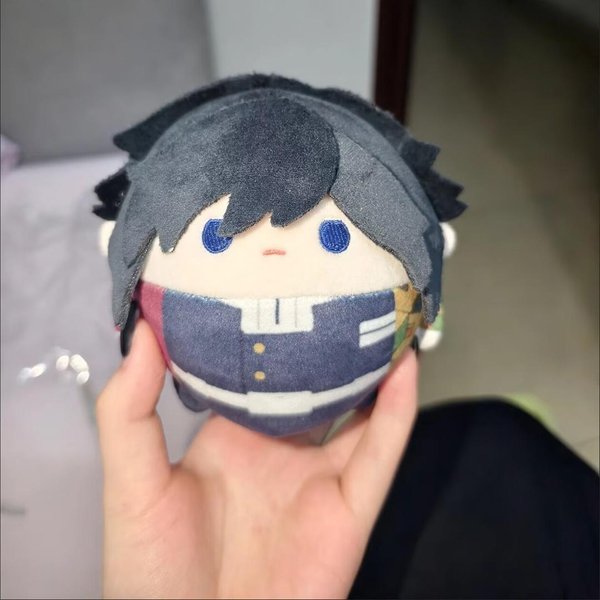 10 Cm Tomioka Giyuu Pluszowa Lalka Z Nadrukiem KreskóWkowym Kimetsu No Yaiba Pluszak Prezent Giyuu Tomioka Pluszowa Lalka Dekoracje 10Cm-image