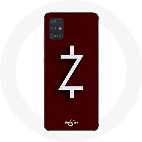 Funda - Maniacase - Samsung Galaxy A71 - Logo Z - Rojo - ProteccióN RíGida Blanco-image