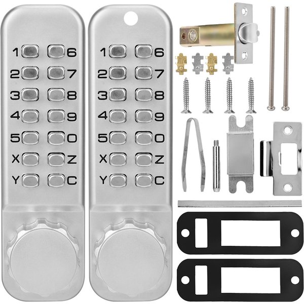 Cerradura De CóDigo MecáNica Mini De DíGitos ContraseñA De Puerta Cerradura Codificada De Seguridad-image