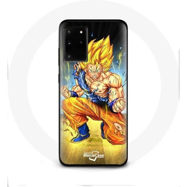 Funda Para Samsung Galaxy S11 Plus Su Goku Dragon Ball Cuerpo Enojado-image