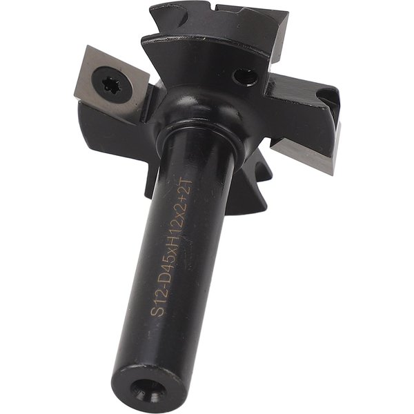 Broca De Fresa Para Aplanar Sacrificio VáStago De 12 Mm DiáMetro De Corte De 1 34 Pulgadas 4 Filos Inserto De Cuchilla Indexable-image