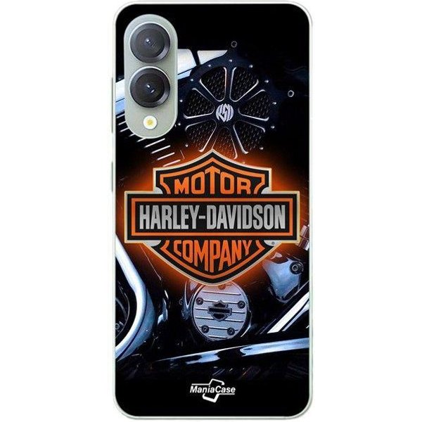Funda Para Samsung Galaxy S25 Edge Motocicletas Logo Harley Davidson Maniacase Negro-image